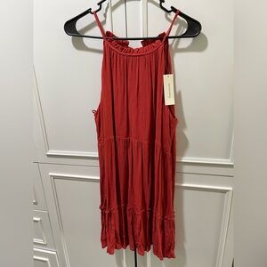NWT Bohemian Dress from Francesca’s in Rust/Burnt Orange